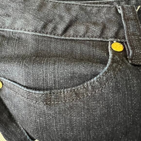 Tory Burch Women's Skinny Jeans - Dark Blue - Picture 9 of 12